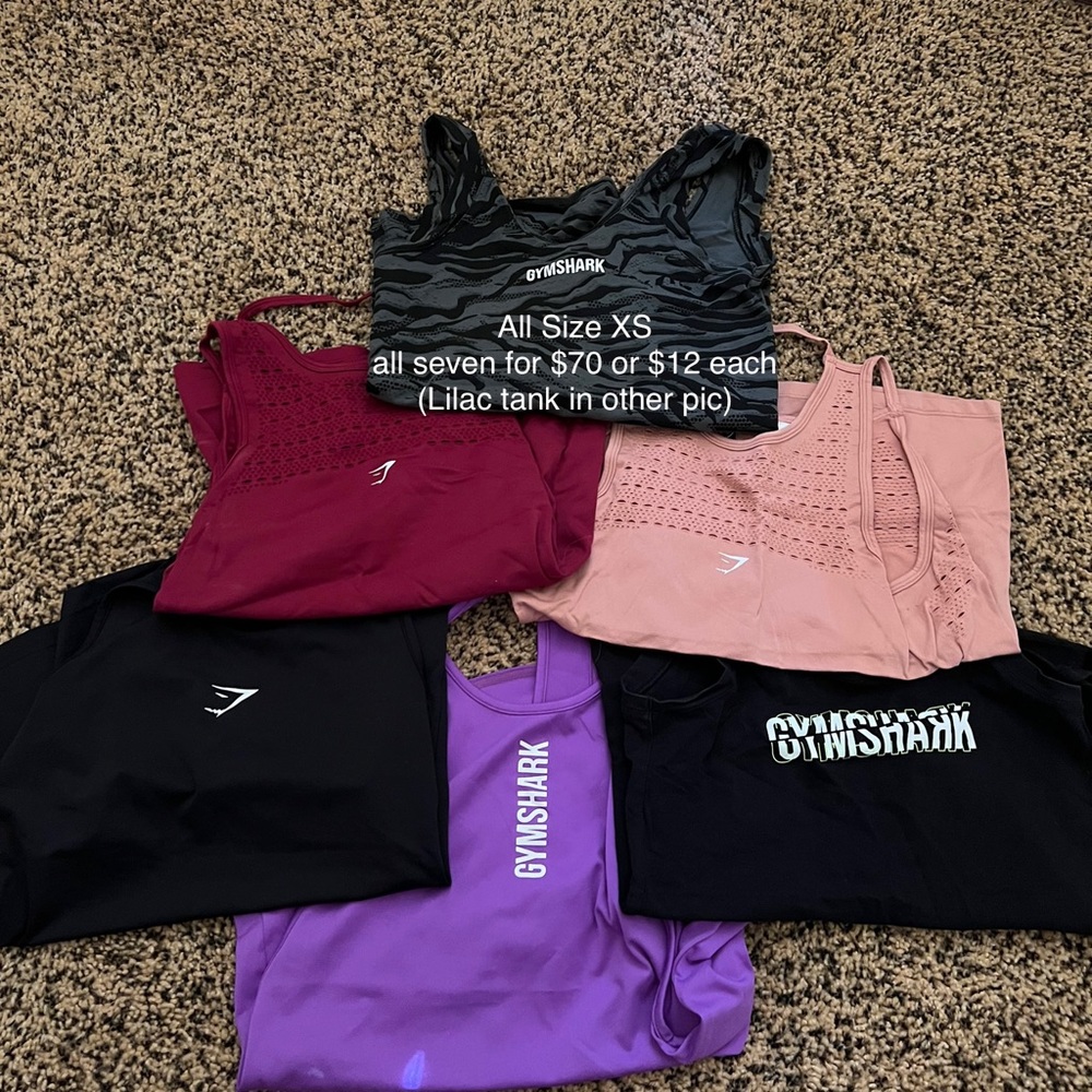Gymshark TankTop Bundles